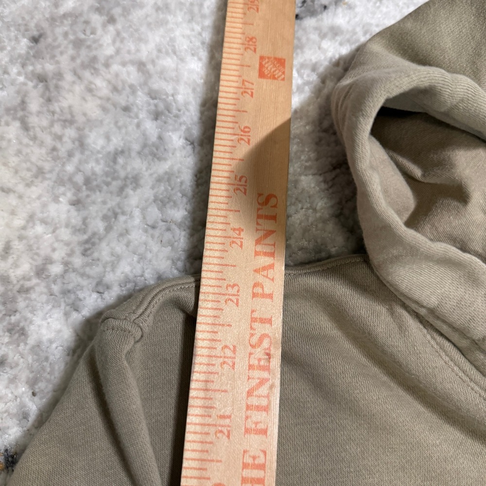 Nike Sportswear Club Fleece Hoodie Mens Small Khaki Tan Pullover BV2654-247 - Picture 5 of 5